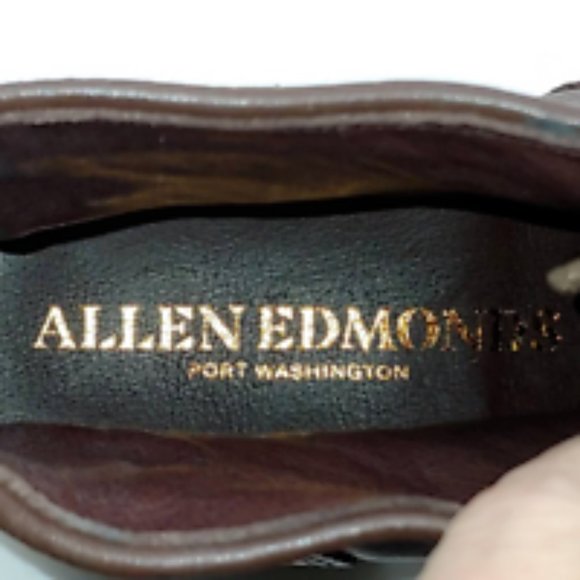 Allen Edmonds Dark Brown Leather Boots main image 10
